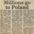 19830701 £4 MILLION MEDICAL AID FOR POLAND CN
